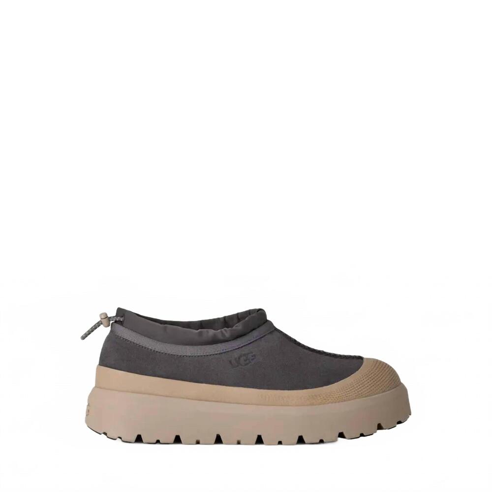NEW UGG men's tasman weather hybrid boots in obsidian / cobble grey